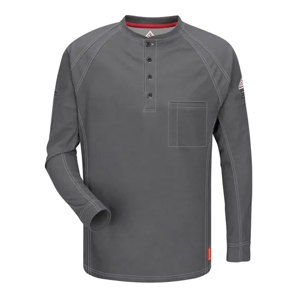 Bulwark Men's Tall Long Sleeve Henley - Bulwark Men's Tall Long Sleeve Henley - Image 1 of 2