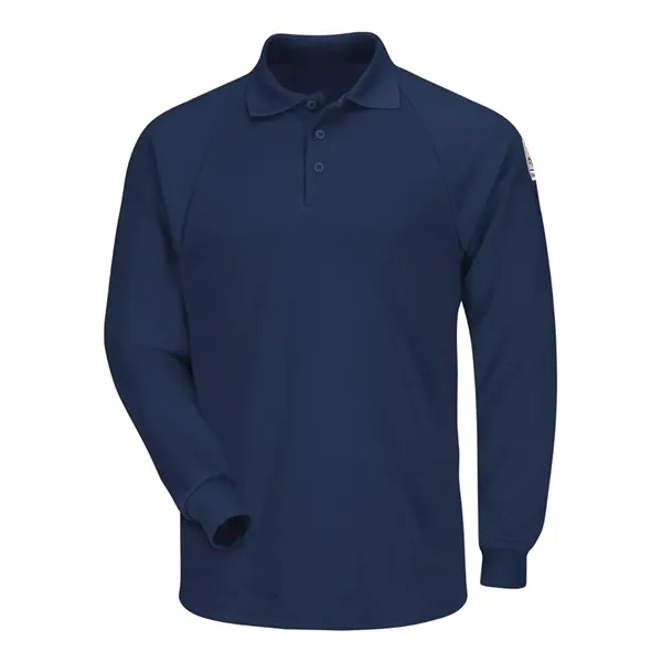 Bulwark Men's Classic Long Sleeve Polo - CoolTouch®2 - Bulwark Men's Classic Long Sleeve Polo - CoolTouch®2 - Image 6 of 6