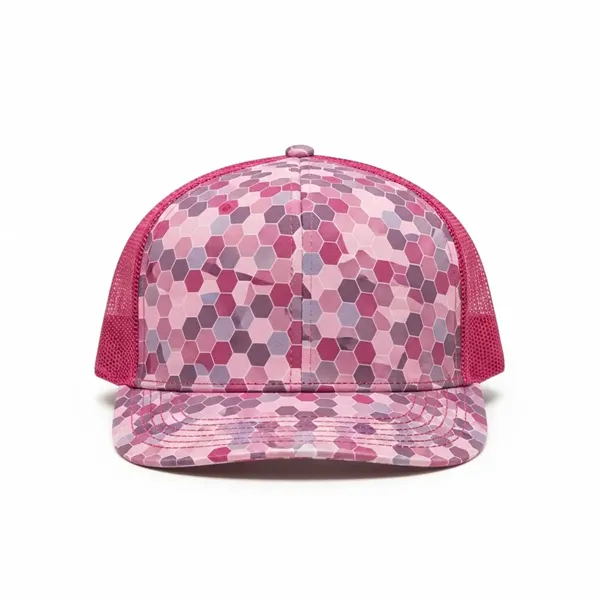 Richardson 5-Panel Hat w/Leatherette Patches or Embroidery - Richardson 5-Panel Hat w/Leatherette Patches or Embroidery - Image 0 of 11