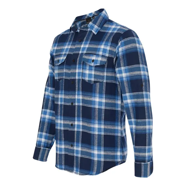Burnside Men's Yarn-Dyed Flannel Shirt - Burnside Men's Yarn-Dyed Flannel Shirt - Image 12 of 58