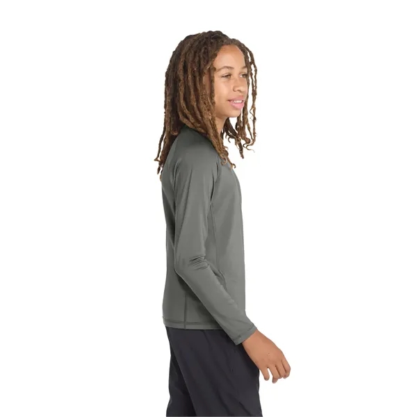 Sport-Tek Youth Long Sleeve Rashguard Tee. - Sport-Tek Youth Long Sleeve Rashguard Tee. - Image 7 of 19
