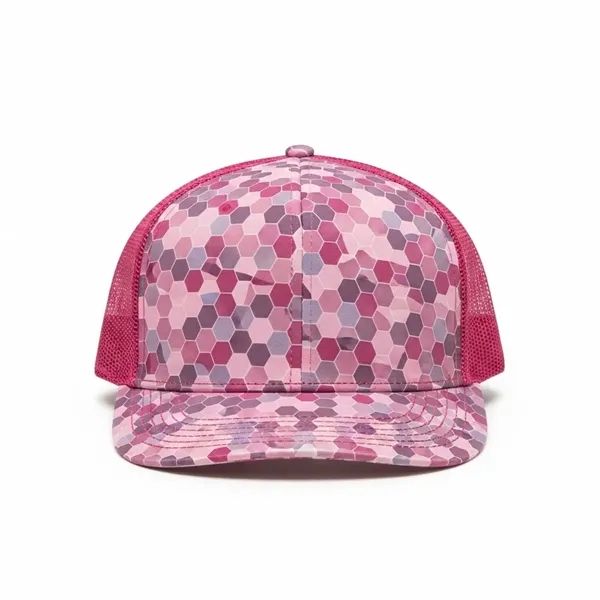 Richardson 5-Panel Hat w/Leatherette Patches or Embroidery - Richardson 5-Panel Hat w/Leatherette Patches or Embroidery - Image 1 of 12