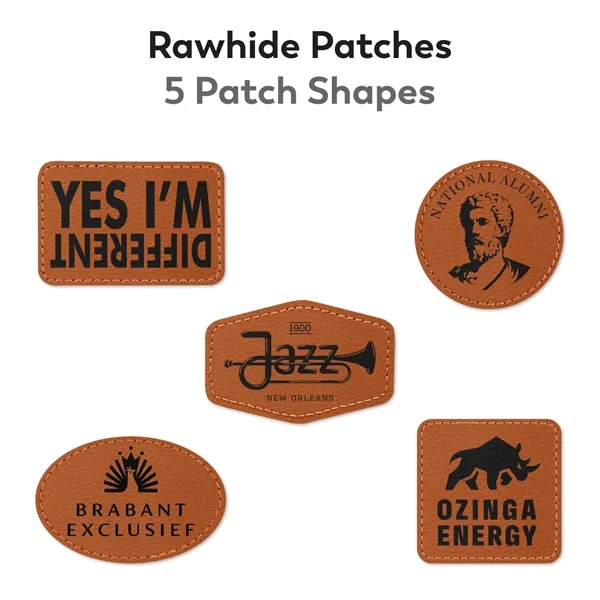 Richardson 6-Panel Snapback Trucker Hat w/Leather Patches - Richardson 6-Panel Snapback Trucker Hat w/Leather Patches - Image 5 of 11