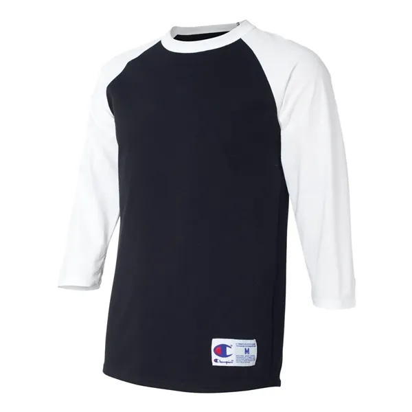 Champion Unisex Raglan Sleeve Baseball T-Shirt - Champion Unisex Raglan Sleeve Baseball T-Shirt - Image 2 of 33