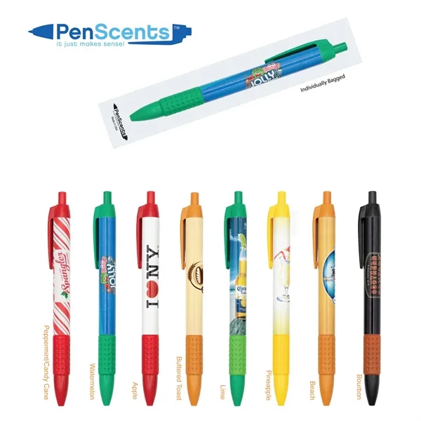 PenScents® Scented Pens - Series 2 - CMYK Imprint (Bagged) - PenScents® Scented Pens - Series 2 - CMYK Imprint (Bagged) - Image 0 of 0
