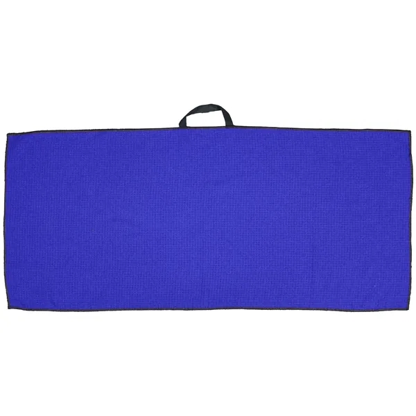 17" X 40" RPET Waffle Caddy Golf Towel - 17" X 40" RPET Waffle Caddy Golf Towel - Image 4 of 4