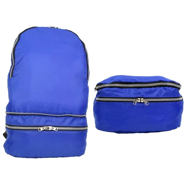 Recycled 2-in-1 Backpack & Waist Pack - Recycled 2-in-1 Backpack & Waist Pack - Image 2 of 8