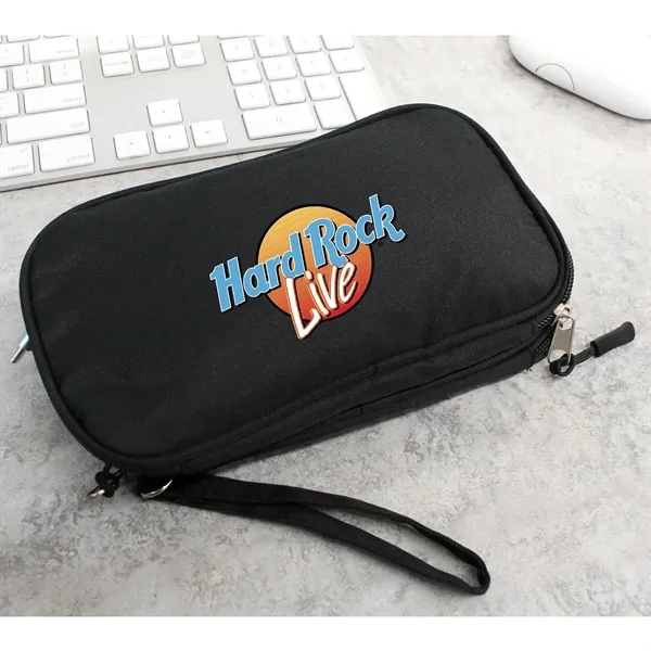 Recycled Travel Cable Organizer - Recycled Travel Cable Organizer - Image 1 of 9