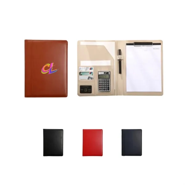PU A4 Leather Portfolio - PU A4 Leather Portfolio - Image 0 of 2