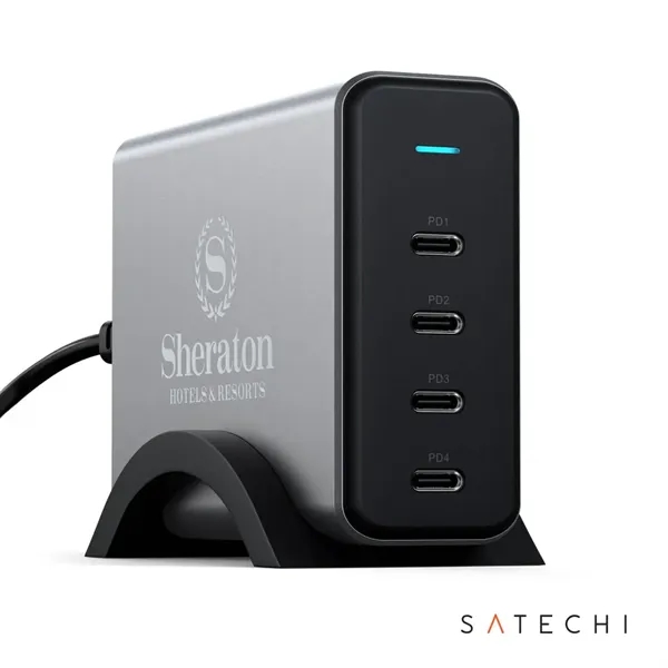 SATECHI® 165W USB-C 4-Port PD GaN Charger - SATECHI® 165W USB-C 4-Port PD GaN Charger - Image 0 of 1
