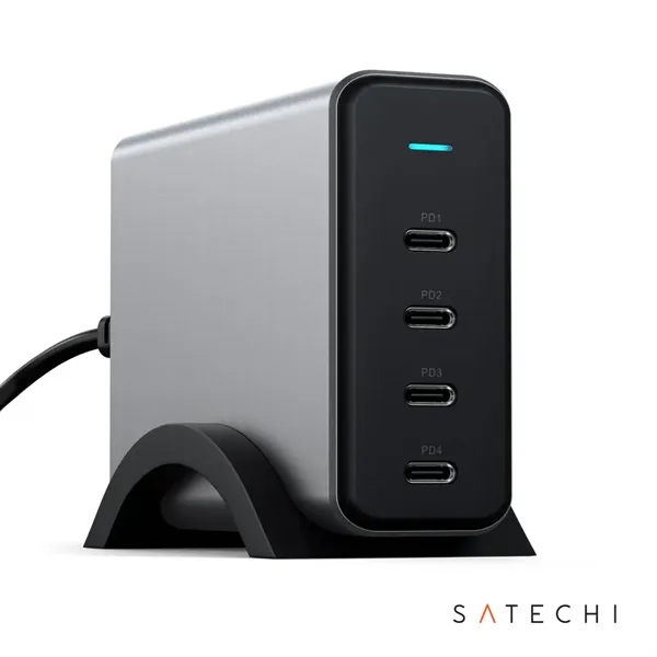 SATECHI® 165W USB-C 4-Port PD GaN Charger - SATECHI® 165W USB-C 4-Port PD GaN Charger - Image 1 of 1