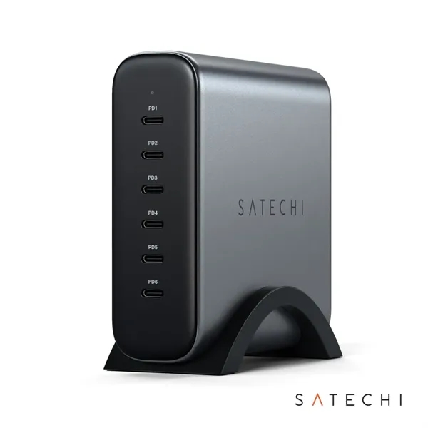 SATECHI® 200W USB-C 6-Port PD GaN Charger - SATECHI® 200W USB-C 6-Port PD GaN Charger - Image 1 of 1