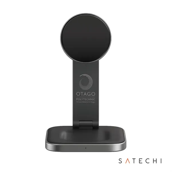 SATECHI® 2-in-1 Foldable Qi2 Wireless Charging Stand - SATECHI® 2-in-1 Foldable Qi2 Wireless Charging Stand - Image 0 of 1
