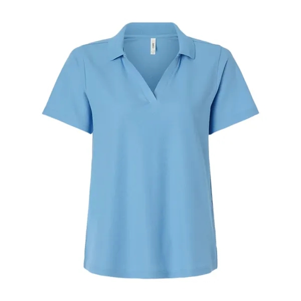 Custom CORE365 Women's Resolve CVC Performance Pique Polo