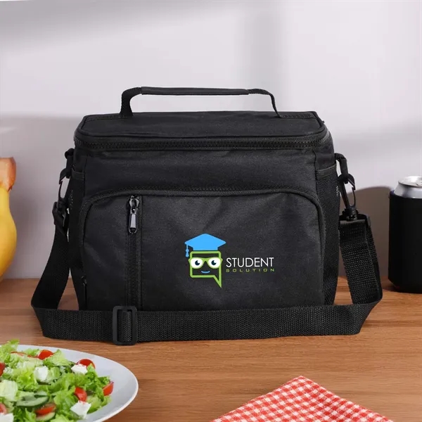 Rpet Lunch Cooler Bag: 6 Can - Rpet Lunch Cooler Bag: 6 Can - Image 0 of 6