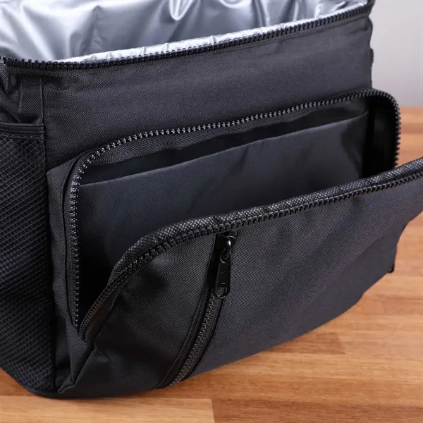 Rpet Lunch Cooler Bag: 6 Can - Rpet Lunch Cooler Bag: 6 Can - Image 3 of 6