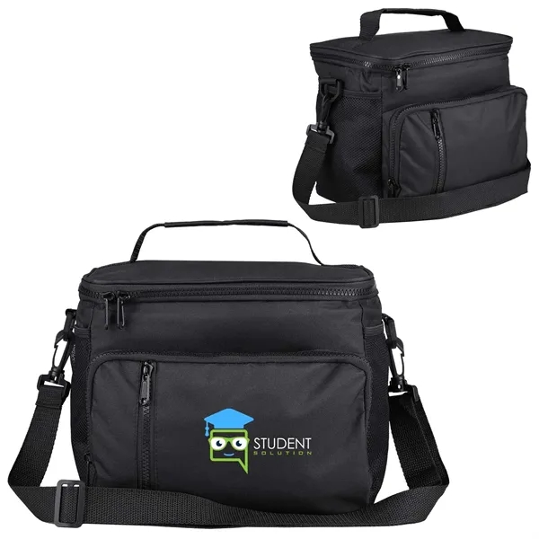 Rpet Lunch Cooler Bag: 6 Can - Rpet Lunch Cooler Bag: 6 Can - Image 6 of 6