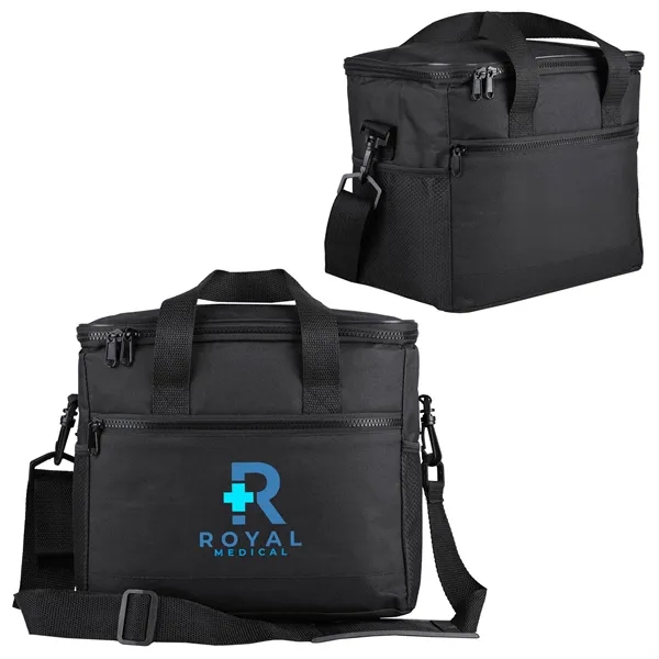 Rpet Insulated Cooler Bag: 12 Can - Rpet Insulated Cooler Bag: 12 Can - Image 5 of 5