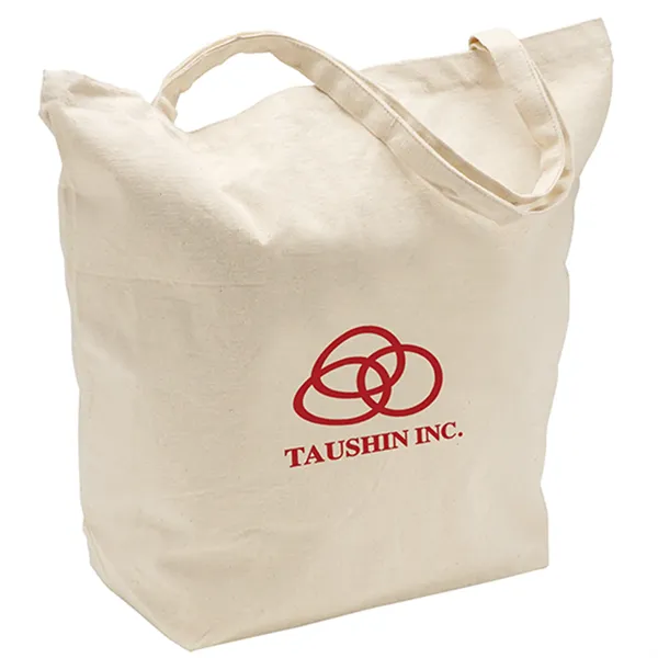 20" W x 17.5" H 12 oz Cotton Canvas Tote Bag - 20" W x 17.5" H 12 oz Cotton Canvas Tote Bag - Image 0 of 0