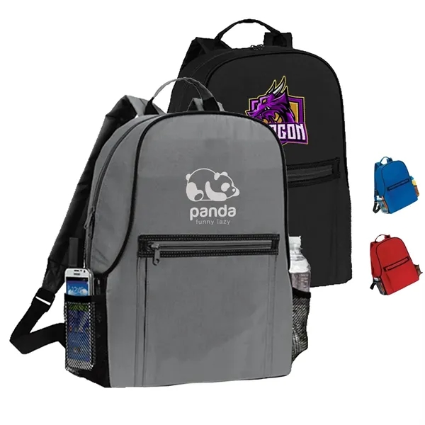 Premium 600D Urban Trek Lightweight Backpack 12" x 16" x 5"