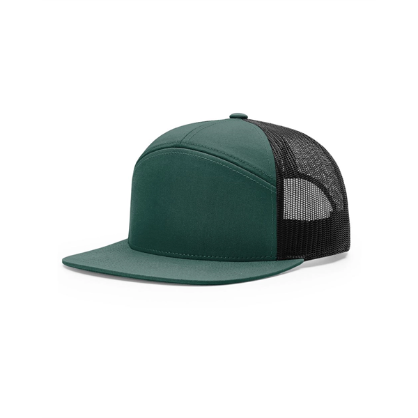 Richardson Seven-Panel Trucker Cap - Richardson Seven-Panel Trucker Cap - Image 10 of 44