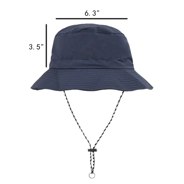 Custom Outdoor Packable Waterproof Bucket Hat - Custom Outdoor Packable Waterproof Bucket Hat - Image 1 of 3