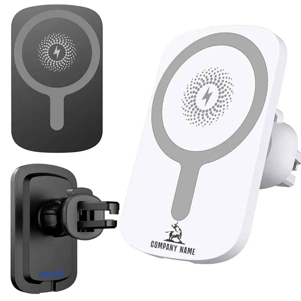 15W Magnetic Car Charger Mount - 15W Magnetic Car Charger Mount - Image 0 of 2