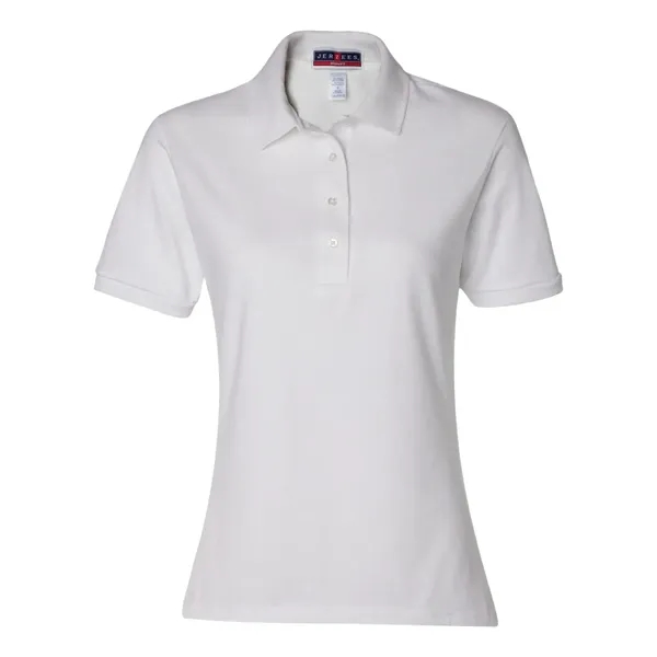 JERZEES Women's Spotshield® 50/50 Polo - JERZEES Women's Spotshield® 50/50 Polo - Image 7 of 9
