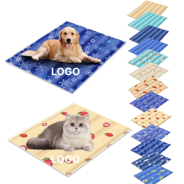 Pet Cooling Mat Gel Pad For Cats And Small Dogs - Pet Cooling Mat Gel Pad For Cats And Small Dogs - Image 0 of 5