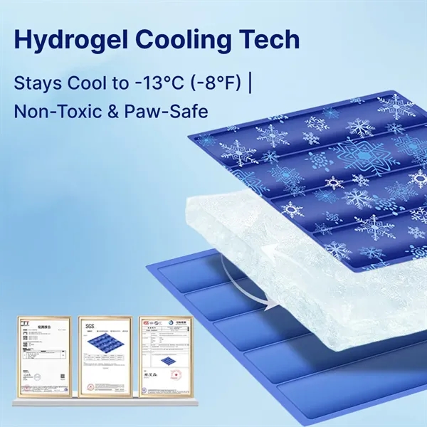 Pet Cooling Mat Gel Pad For Cats And Small Dogs - Pet Cooling Mat Gel Pad For Cats And Small Dogs - Image 2 of 5