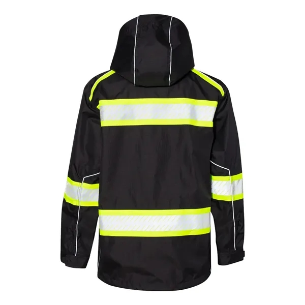 Kishigo Unisex Self Extinguishing Mesh Vest - Kishigo Unisex Self Extinguishing Mesh Vest - Image 2 of 2