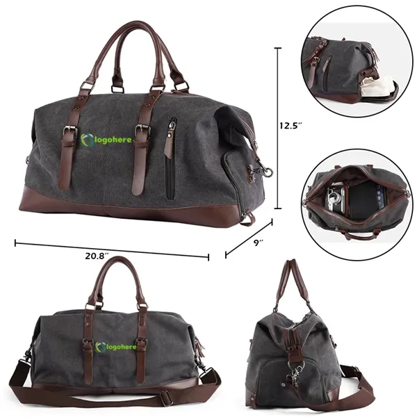 Canvas Travel Duffle Bag - Canvas Travel Duffle Bag - Image 0 of 1
