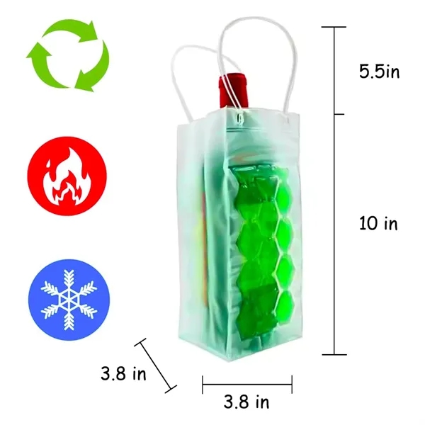 Ice Wine Bag Chiller Cooler With Gel Pack - Ice Wine Bag Chiller Cooler With Gel Pack - Image 1 of 4