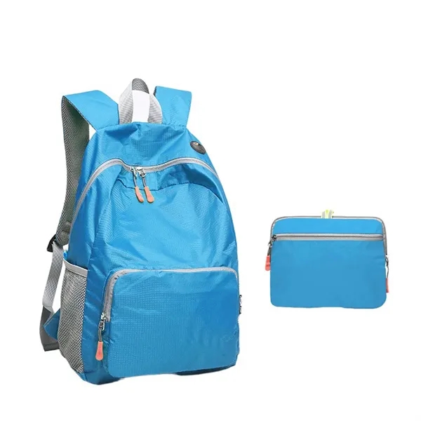 Foldable Ultra Light Large Capacity Outdoor Hiking Backpack - Foldable Ultra Light Large Capacity Outdoor Hiking Backpack - Image 8 of 13