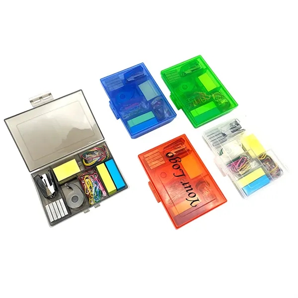Mini 7 In 1 Portable School Office Stationery Set - Mini 7 In 1 Portable School Office Stationery Set - Image 1 of 1