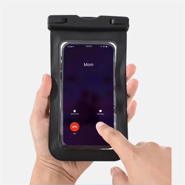 IPX8 Waterproof Phone Pouch PVC Touchscreen Swim Dry Bag - IPX8 Waterproof Phone Pouch PVC Touchscreen Swim Dry Bag - Image 2 of 6