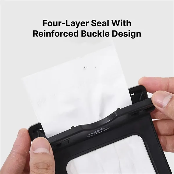 IPX8 Waterproof Phone Pouch PVC Touchscreen Swim Dry Bag - IPX8 Waterproof Phone Pouch PVC Touchscreen Swim Dry Bag - Image 3 of 6