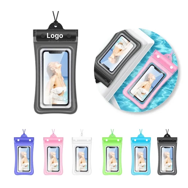 Floating Waterproof Phone Pouch With Airbag Seal IPX8 Rated - Floating Waterproof Phone Pouch With Airbag Seal IPX8 Rated - Image 0 of 5