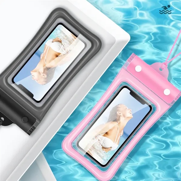 Floating Waterproof Phone Pouch With Airbag Seal IPX8 Rated - Floating Waterproof Phone Pouch With Airbag Seal IPX8 Rated - Image 2 of 5