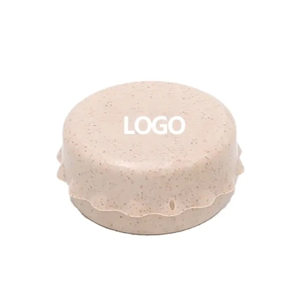 Portable Wheat Straw Collapsible Travel Cup Set - Portable Wheat Straw Collapsible Travel Cup Set - Image 2 of 4