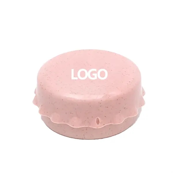 Portable Wheat Straw Collapsible Travel Cup Set - Portable Wheat Straw Collapsible Travel Cup Set - Image 3 of 4