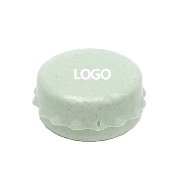 Portable Wheat Straw Collapsible Travel Cup Set - Portable Wheat Straw Collapsible Travel Cup Set - Image 4 of 4