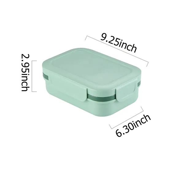 Custom Kids Bento Lunch Box with Fork - Custom Kids Bento Lunch Box with Fork - Image 4 of 4