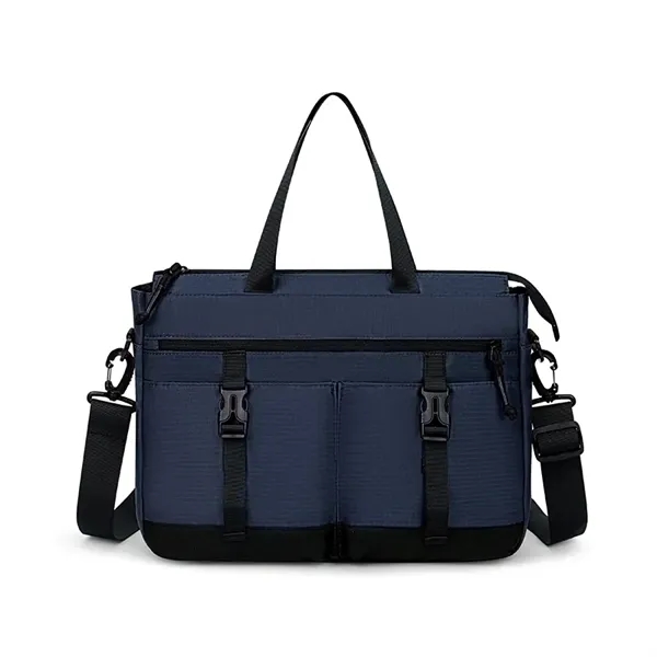 Customization Available Ripstop Oxford Shoulder Laptop Bag - Customization Available Ripstop Oxford Shoulder Laptop Bag - Image 2 of 4