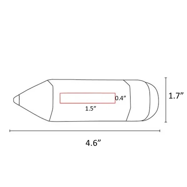 PU Foam Pencil Shape Squeeze Stress Reliever Antistress Ball - PU Foam Pencil Shape Squeeze Stress Reliever Antistress Ball - Image 1 of 2