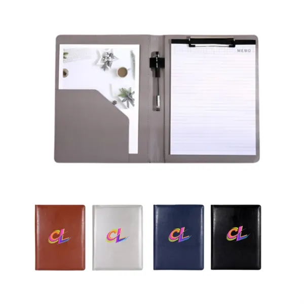 A4 PU Leather Document Holder Pad Folios - A4 PU Leather Document Holder Pad Folios - Image 0 of 1