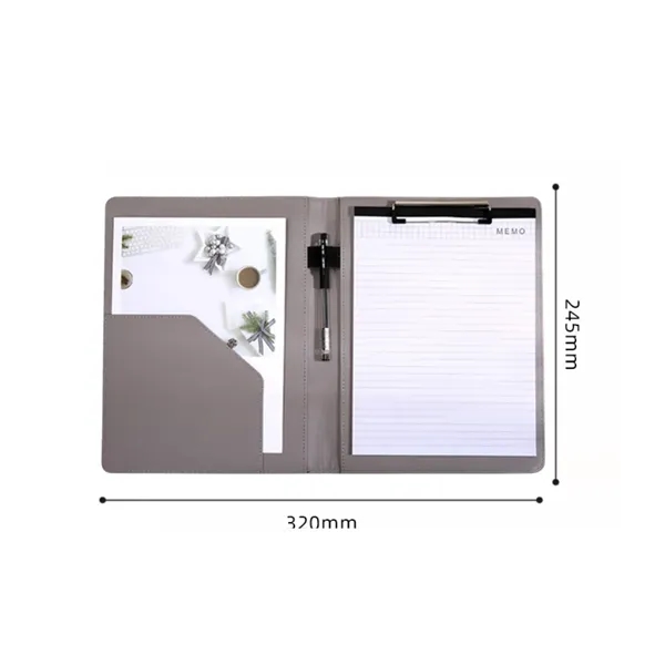 A4 PU Leather Document Holder Pad Folios - A4 PU Leather Document Holder Pad Folios - Image 1 of 1