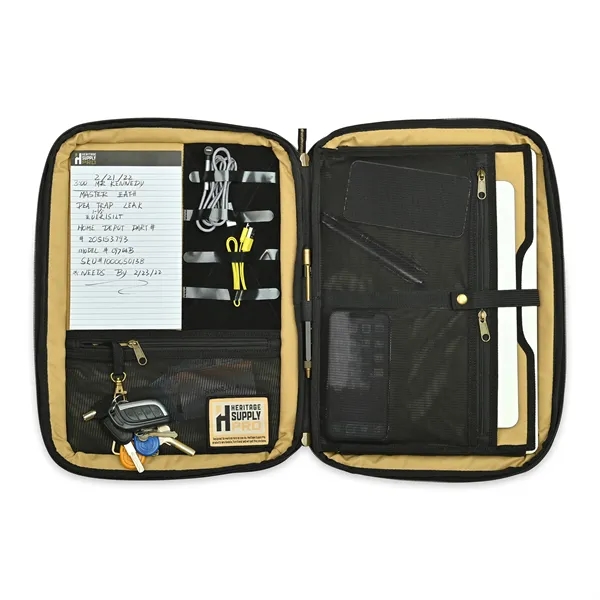 Heritage Supply Pro Crossbody Padfolio Construction Pen Set - Heritage Supply Pro Crossbody Padfolio Construction Pen Set - Image 5 of 7