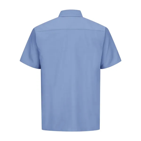 Red Kap Men's Ripstop Short Sleeve Work Shirt - Red Kap Men's Ripstop Short Sleeve Work Shirt - Image 10 of 12