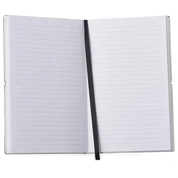 Softcover Notebook w/ Custom Imprint & Elastic Closing Band - Softcover Notebook w/ Custom Imprint & Elastic Closing Band - Image 2 of 4